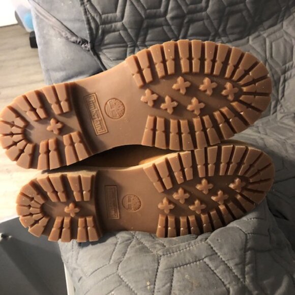 Timberlands fold down fleece Boots - Picture 5 of 5